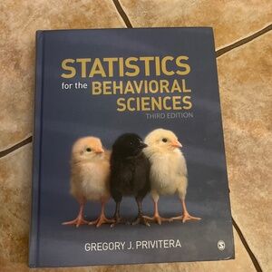 Statistics for the behavioural sciences
